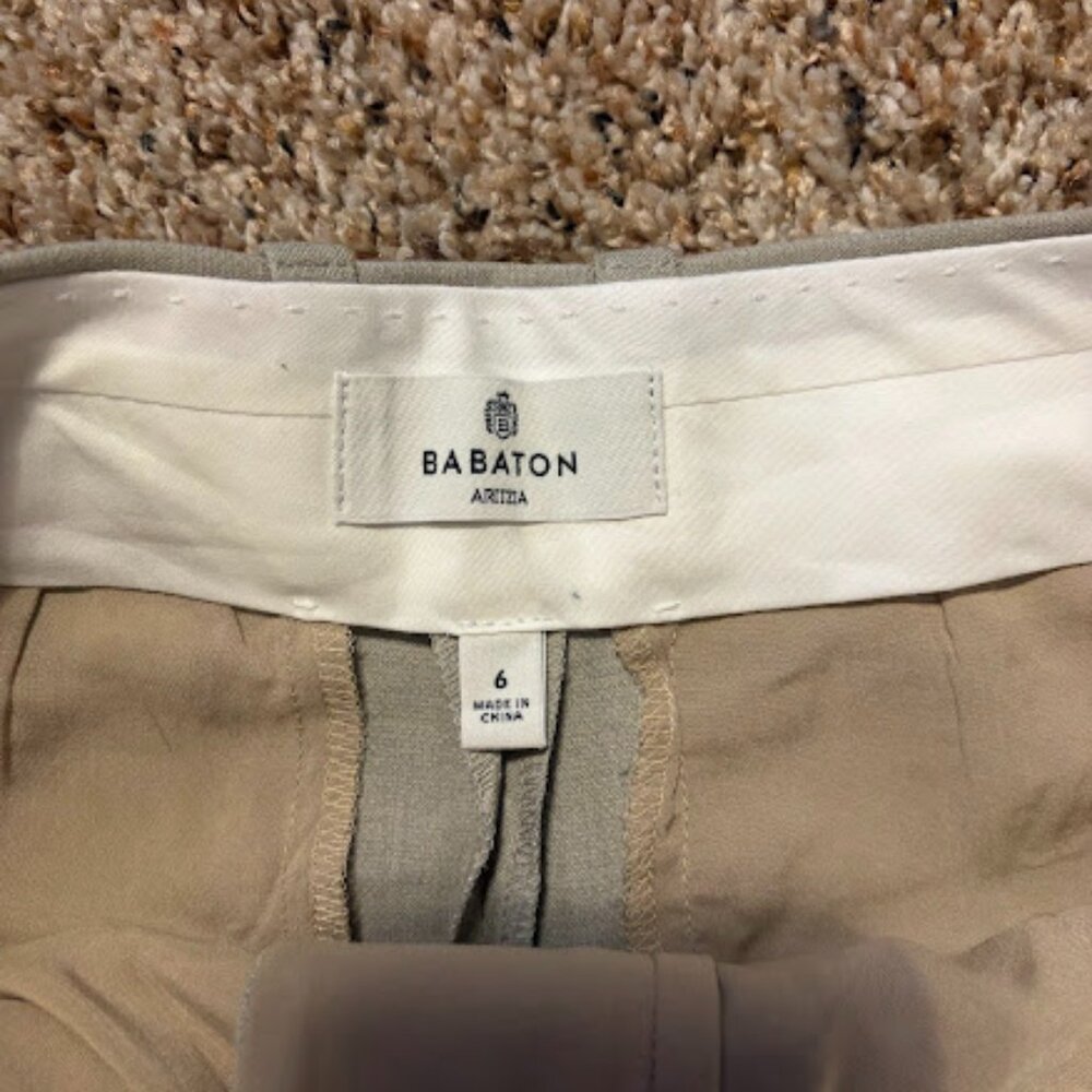 Aritzia Pleated Shorts - Picture 2 of 3